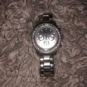 Silver watch